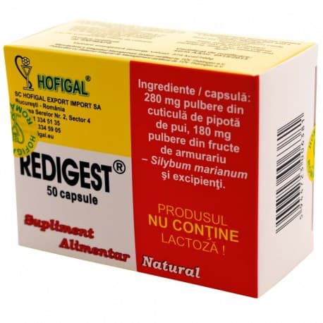 HOFIGAL REDIGEST 50 CAPSULES