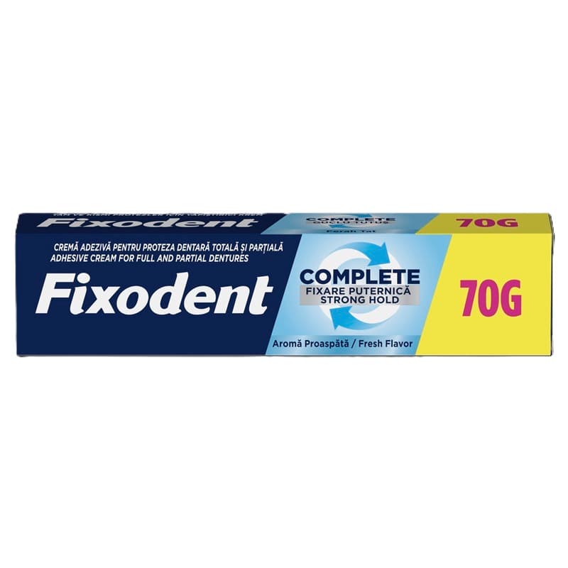 FIXODENT COMPLETE ORIGINAL PACHET ECONOMIC CREMA ADEZIVA 70ML