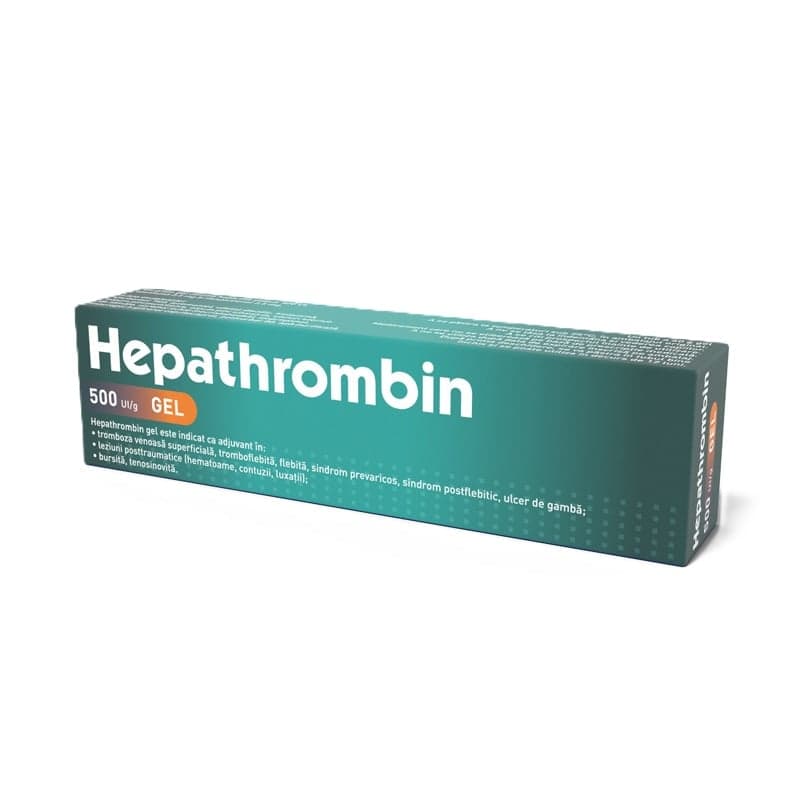 HEPATHROMBIN 500IU/G GEL 40G