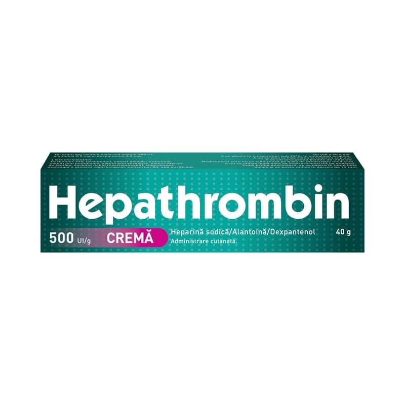 HEPATHROMBIN 500UI/G CREMA 40G