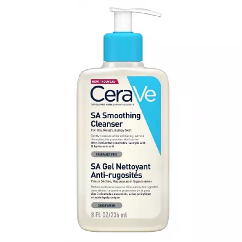 CERAVE GEL DE CURATARE SA ANTI-RUGOZITATI PENTRU FATA SI CORP PIELE USCATA ASPRA CU RUGOZITATI 473ML