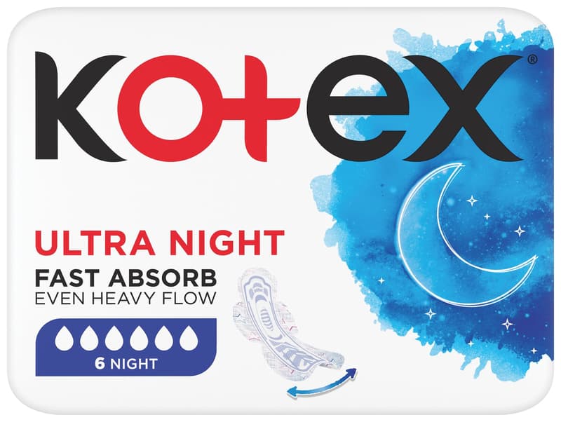 Kotex Ultra Night Absorbent Tampons