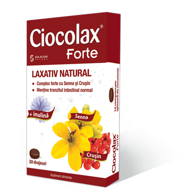 CIOCOLAX FORTE 20 DRAGEES