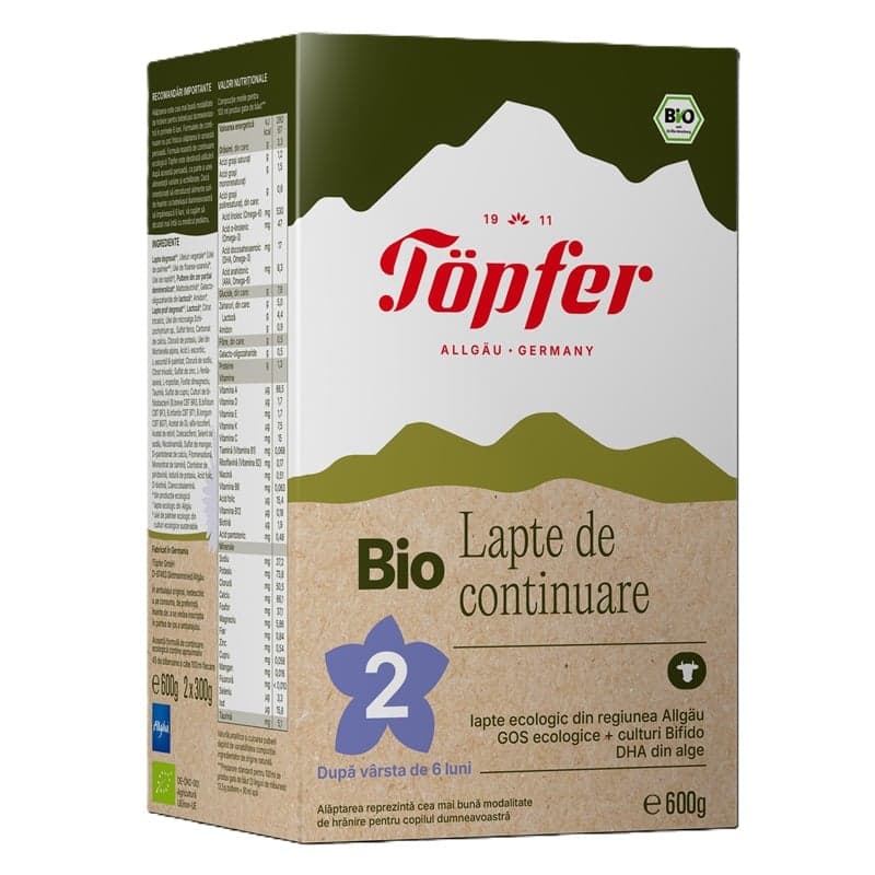 TOPFER ECO Milk Powder 2 6 Months+ 600G