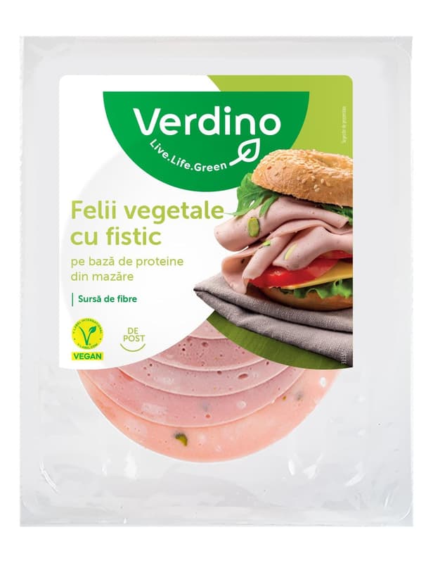 Verdino Vegan Mortadella with Pistachio Alternative