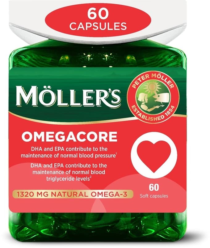 MOLLERS OMEGACORE 60 CAPSULE MOI