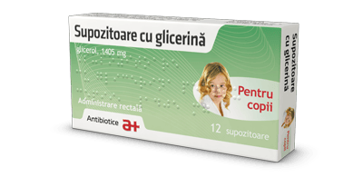 ANTIBIOTICE IASI SUPOZITOARE GLICERINA COPII 12BUC