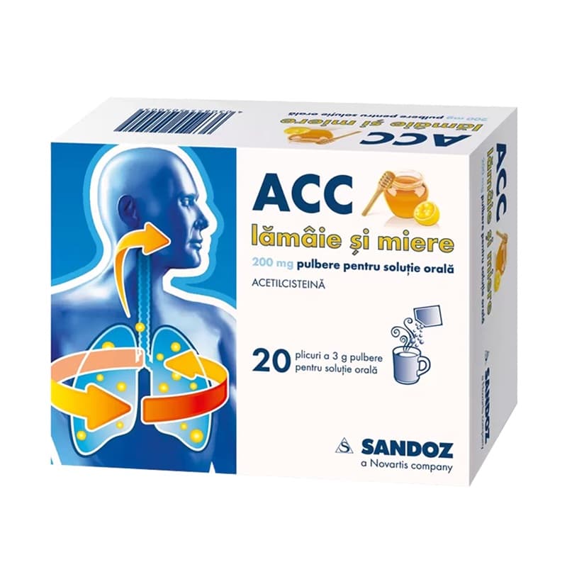 ACC LAMAIE SI MIERE 200MG 20 PLICURI