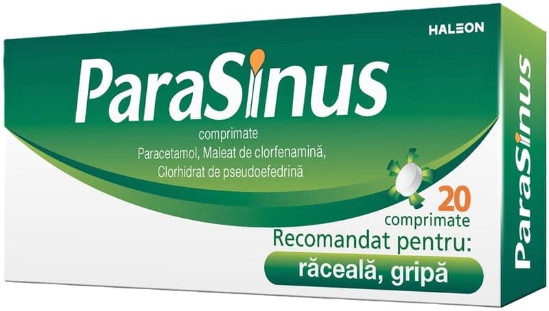 PARASINUS 20 COMPRIMATE