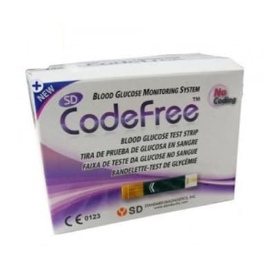 CODEFREE TESTE PENTRU GLUCOMETRU 50BUC