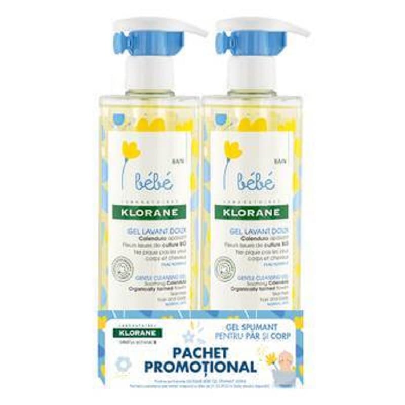 PACHET KLORANE BEBE GEL SPUMANT 500 ML