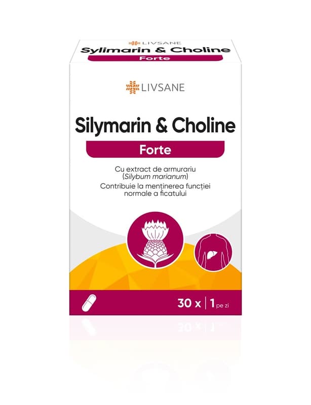 LIVSANE SILIMARINA + COLINA FORTE 30 CAPSULE