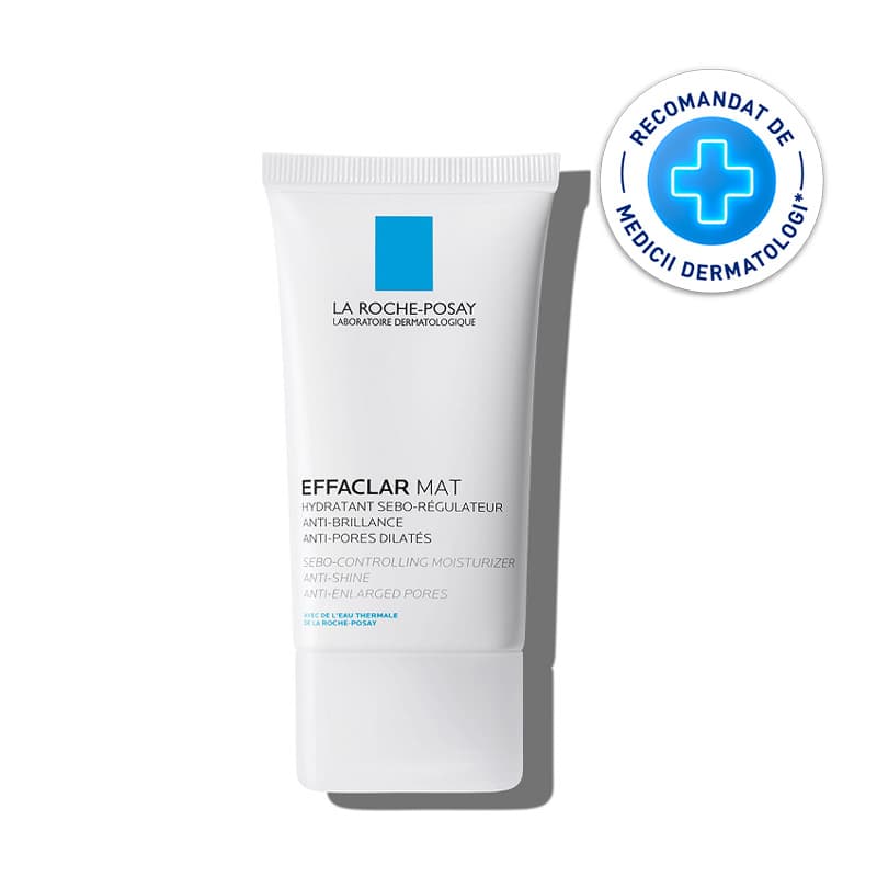 LA ROCHE POSAY EFFACLAR CREMA DE FATA HIDRATANTA MATIFIANTA TEN GRAS CU TENDINTA ACNEICA 40ML