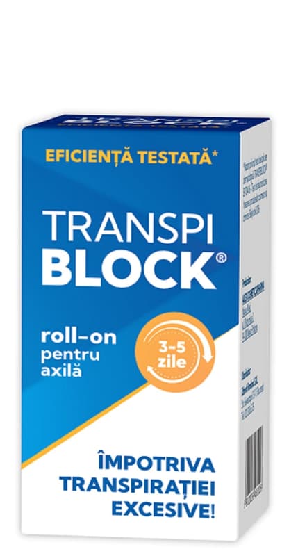 TRANSPIBLOCK ANTIPERSPIRANT 50ML