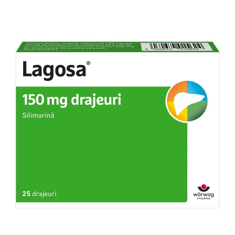 LAGOSA 150MG X 25 DRAJEURI