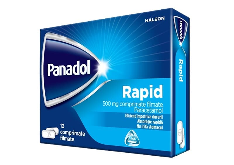 PANADOL RAPID 500MG X 12 COMPRIMATE FILMATE
