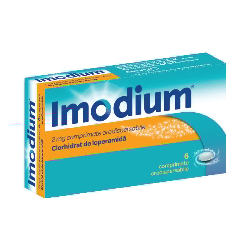 IMODIUM 2MG X 6 ORODISPERSIBLE TABLETS