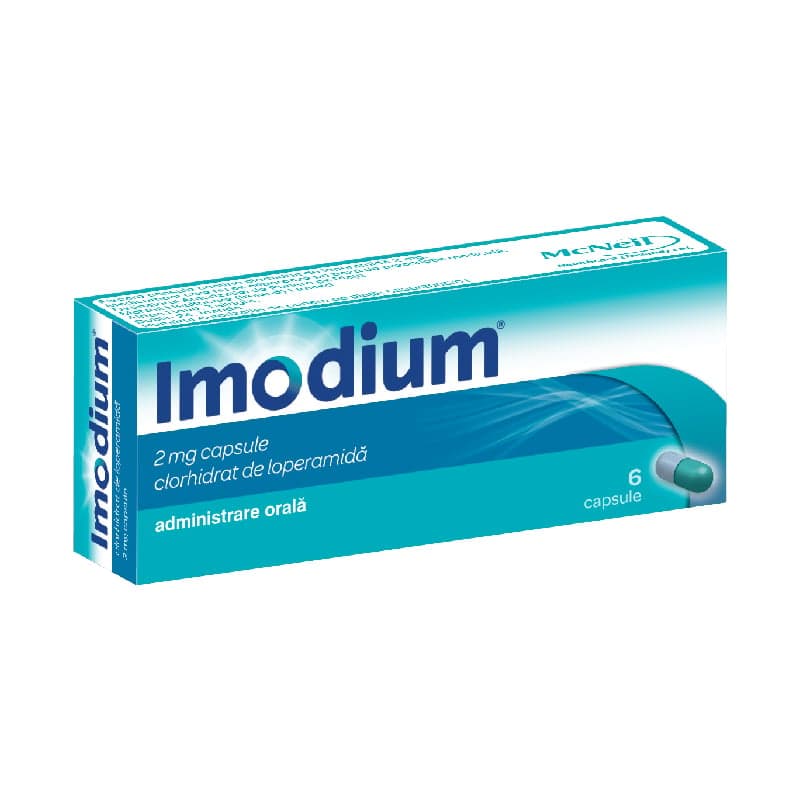 IMODIUM 2MG 6 CAPSULES