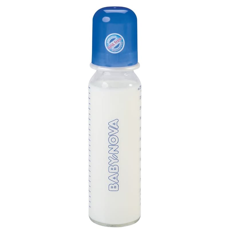 Baby Nova Monochrome Glass Bottle