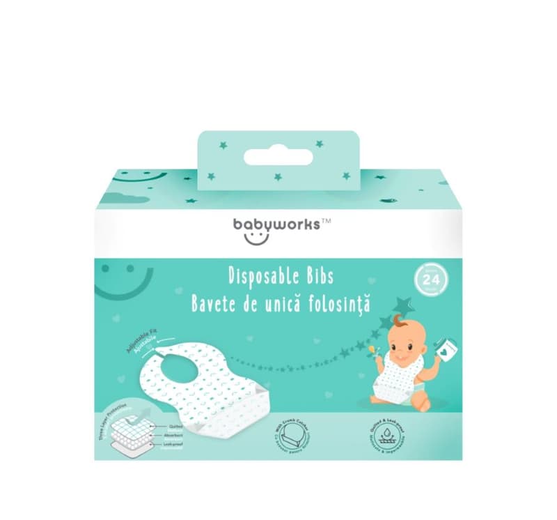 Baby Works Disposable bibs