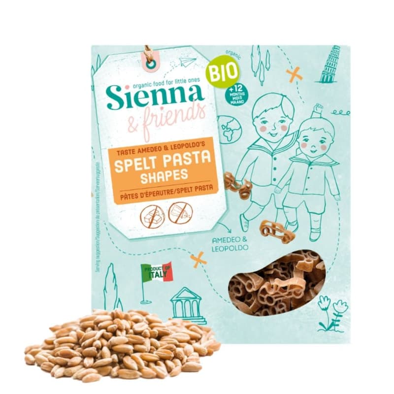 Sienna Paste din grau spelta Eco, 12 Iuni+