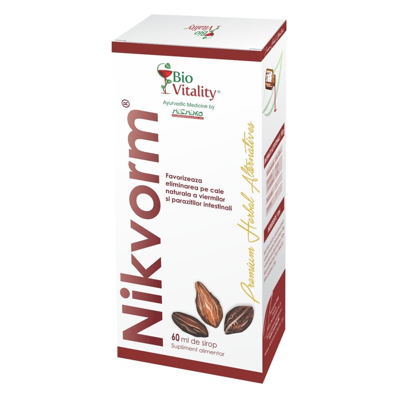NIKVORM SYRUP 60ML