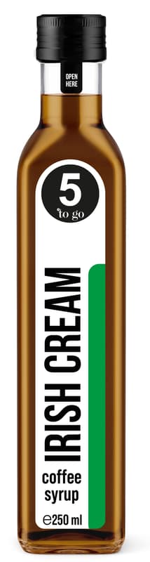 5 to go Sirop de cafea Irish Cream