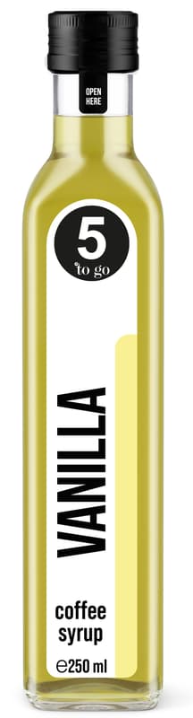 5 to go Sirop de cafea Vanilie