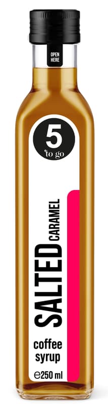 5 to go Sirop de cafea Caramel Sarat