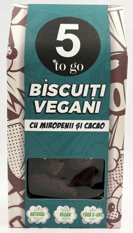 5 to go Vegan Biscuits with Spices and Cocoa