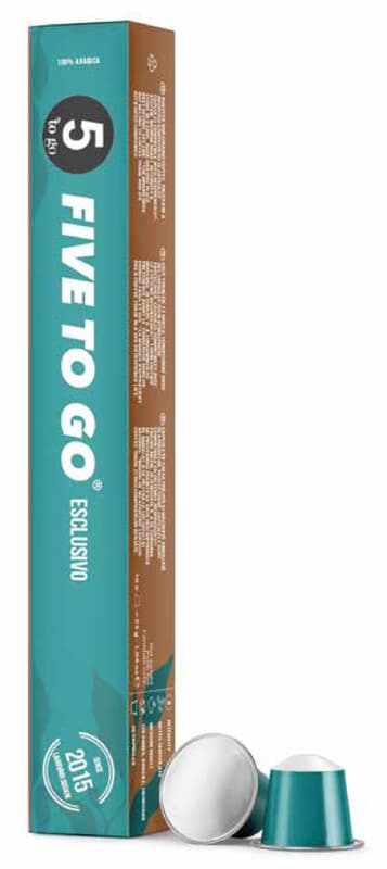 5 to go Esclusivo Nespresso Compatible Capsules