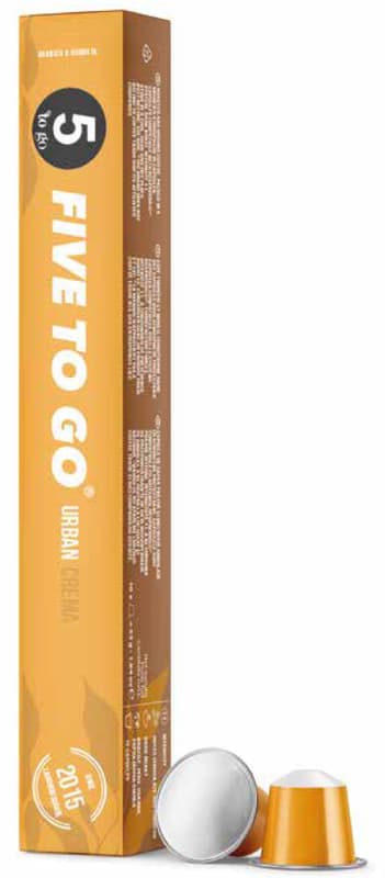 5 to go Urban Coffee Nespresso Compatible Capsules