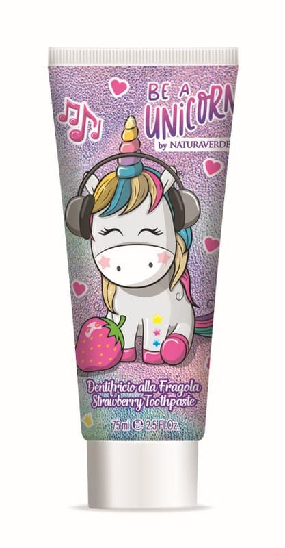 NATURAVERDE Be a unicorn Strawberry Toothpaste