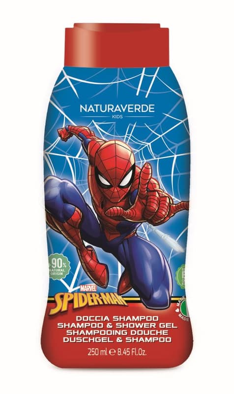 NATURAVERDE Spiderman Shampoo and Shower Gel