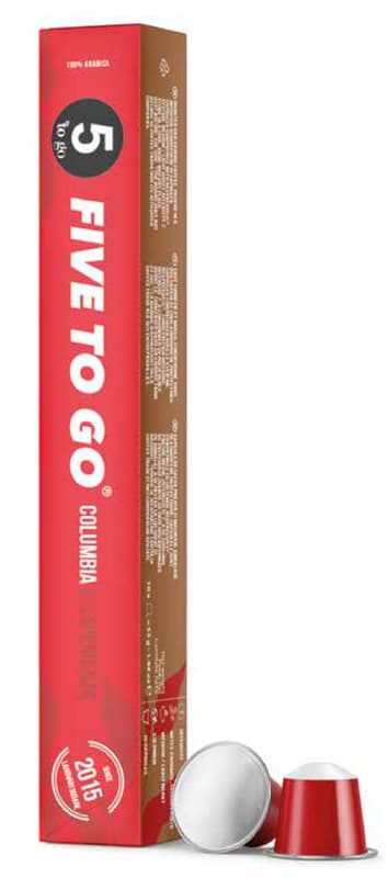 5 to go Colombia Nespresso Compatible Capsules