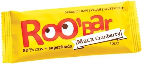 Roobar ECO Raw Bar with Maca and Cranberry