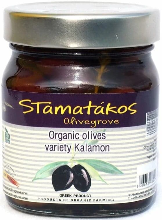 Stamatakos Olivegrove ECO Masline Kalamata continut redus de sare