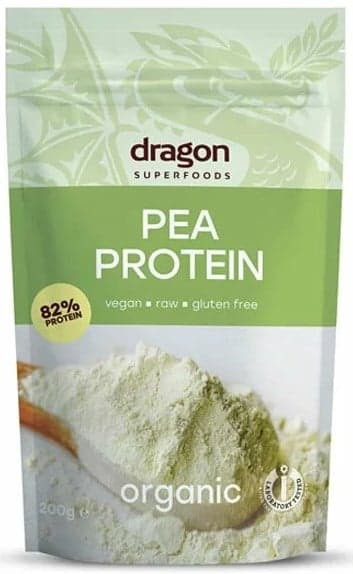 Dragon Superfoods ECO Yellow Pea Protein Powder Gluten Free