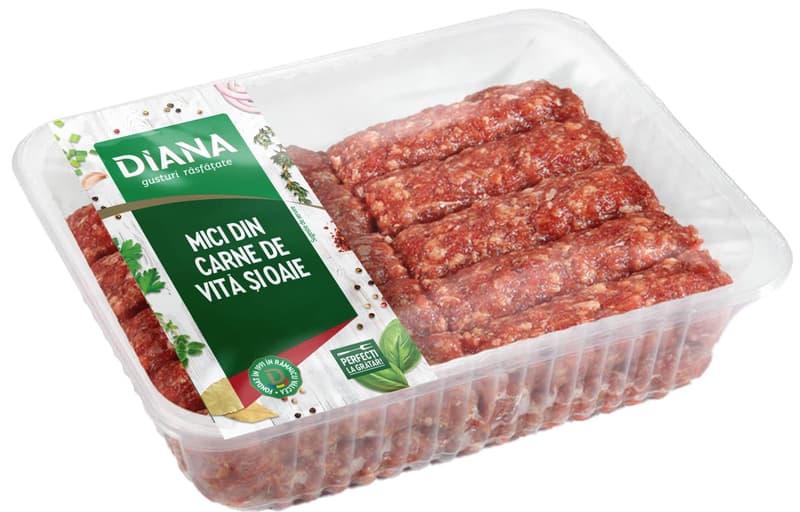 Diana Mici din carne de vita si oaie