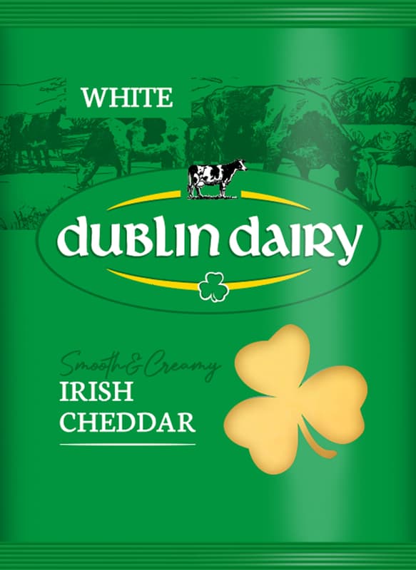 Dublin Dairy Irish Cheddar White sliced
