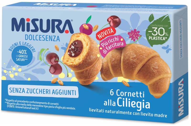 Misura Croissant cu cirese fara zahar