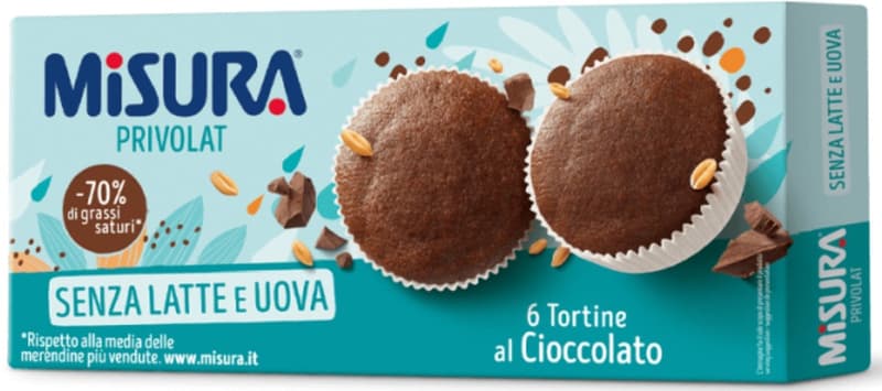 Misura Chocolate Muffins without Lactose