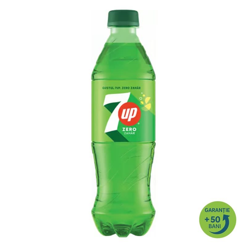 7UP Lemon Lime Flavored Carbonated Soft Drink Sugar Free PET