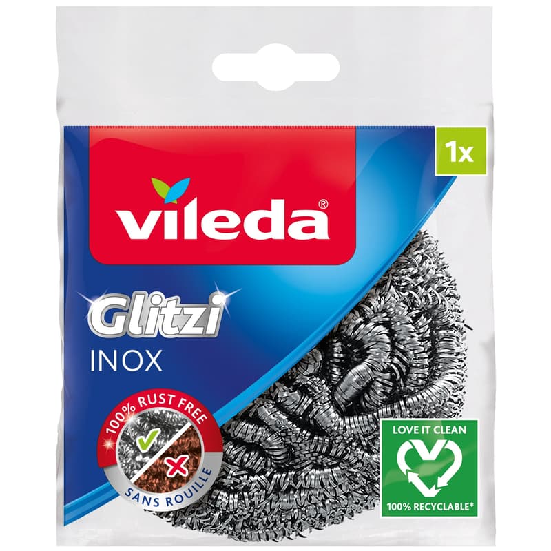 VILEDA Glitzi Burete spirala inox