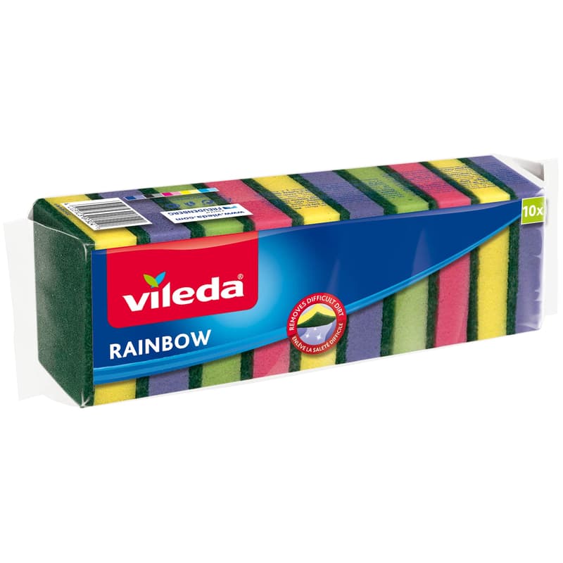 VILEDA Burete vase rainbow