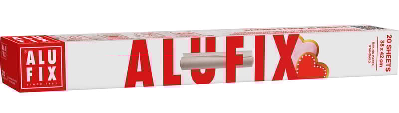 ALUFIX Hartie de copt 20 coli, 38x42 cm