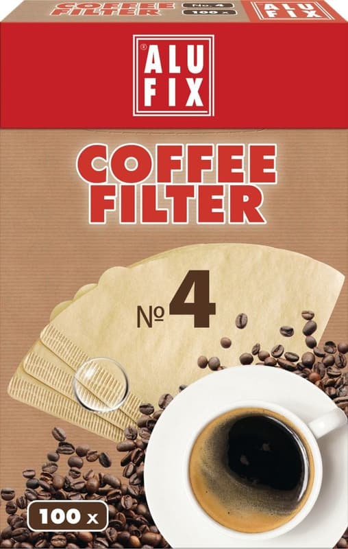 ALUFIX Coffee filters, size 4
