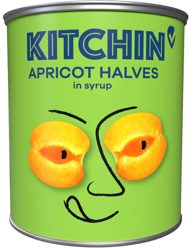 Kitchin Apricots in Light Syrup