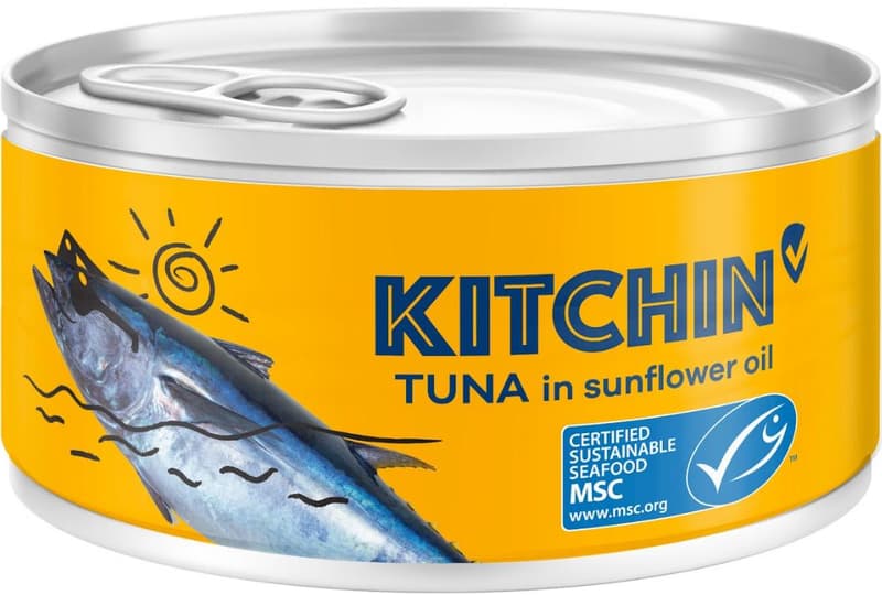 Kitchin Tuna fillet in sunflower oil