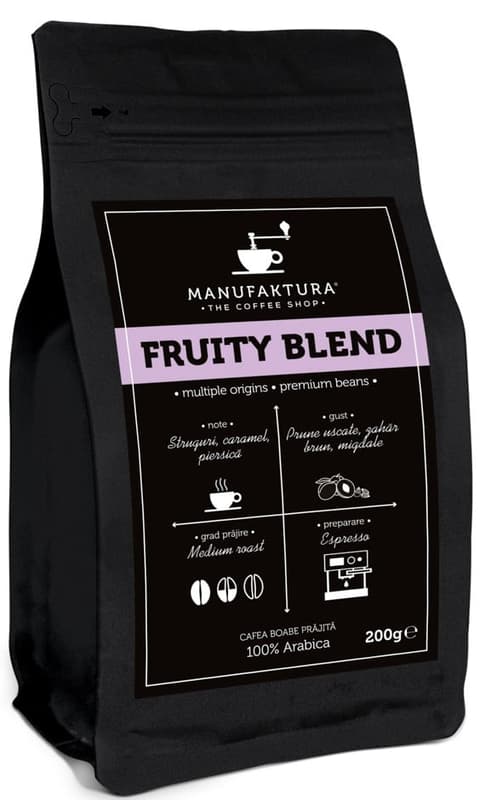 Manufaktura Cafea boabe Fruity Blend